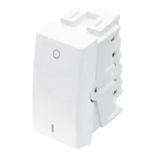 Interruptor Bipolar Simples 20a Branco Habitat Fame 2055 Foto mini 1