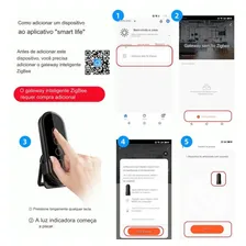 Interruptor Casa Inteligente Sem Fio Tuya Zigbee Wi-fi Cor Branco 110v/220v Foto mini  2