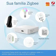 Interruptor Casa Inteligente Sem Fio Tuya Zigbee Wi-fi Cor Branco 110v/220v Foto mini  3