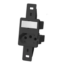 Interruptor Condulete 1 Tecla Simples + Tomada 10a Blux Cor Preto Foto  mini 1