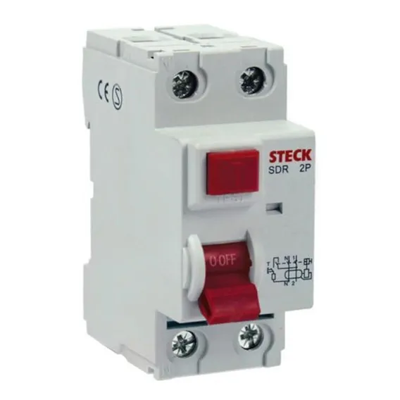Interruptor Diferencial Dr 2p 63a 30ma Steck Foto 1