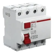 Interruptor Diferencial Dr 4p 40a 30ma Ip20 Sdr44030 Steck Foto mini  2