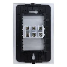 Interruptor Elétrico Bipolar Paralelo 10a250v Suporte Placa Foto mini 3