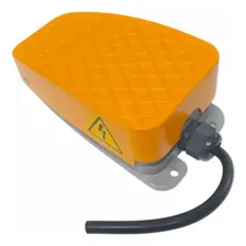 Interruptor Eletrico Metalico Tipo Pedal Jng Mdfs-3 1na+1nf Cor Laranja Foto mini 3