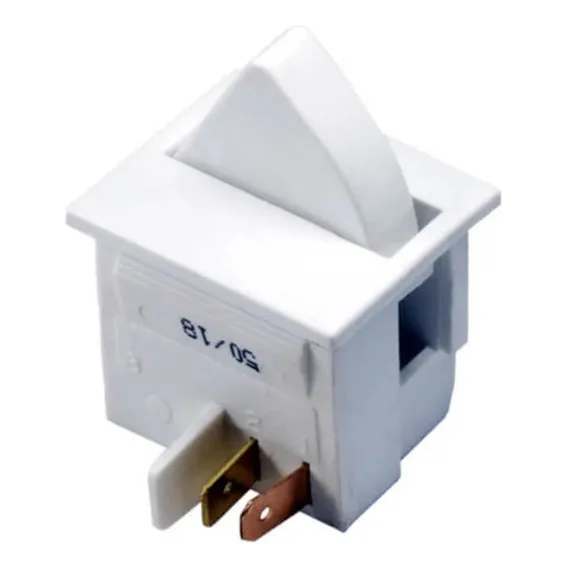 Interruptor Lâmpada Refrigerador Brastemp Consul Branco Foto 1