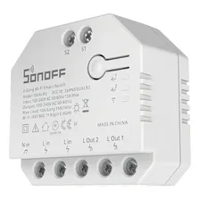 Interruptor Rele Automação Wifi Diy 2 Canais Sonoff Dual R3 Foto mini  2