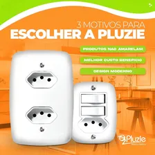 Interruptor Triplo Simples Ideale Pluzie Foto mini 4