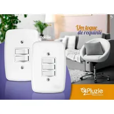 Interruptor Triplo Simples Ideale Pluzie Foto mini 2