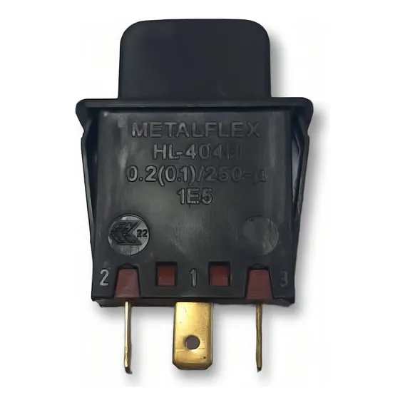Interruptor Tripolar Refrigerador Bosch 250v Preto 420860 Foto 1
