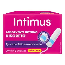 Intimus Absorvente Interno Médio com 8 unidades Foto mini 2