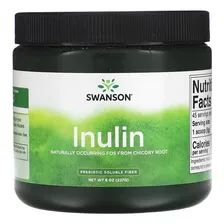 Inulina fibra probiótica solúvel 227gr Swanson - Sem sabor Foto mini 1