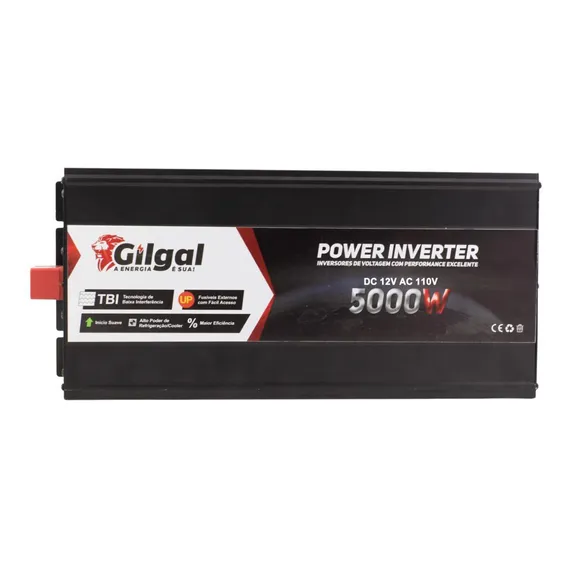 Inversor 5000w Conversor Entrada 12v Saida 110v Transforma Foto 1