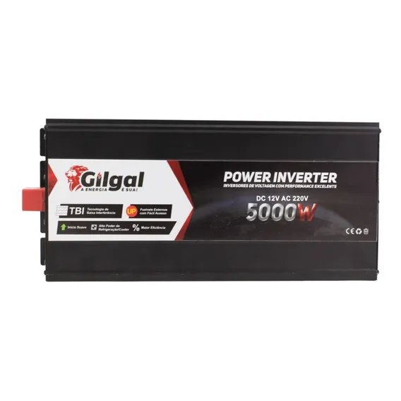 Inversor 5000w Conversor Entrada 12v Saida 220v Transforma Foto 1