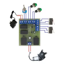 Inversor Automático Sentido Giro Motor 12v Dc Sensor Loop 24v Controle Fim De Curso Regulador Polaridade Alterna Inverter Rotação Vidro Eletrico Slider Elitenet Eletronica E Digital Foto mini 3