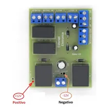 Inversor Automático Sentido Giro Motor 12v Dc Sensor Loop 24v Controle Fim De Curso Regulador Polaridade Alterna Inverter Rotação Vidro Eletrico Slider Elitenet Eletronica E Digital Foto mini 4