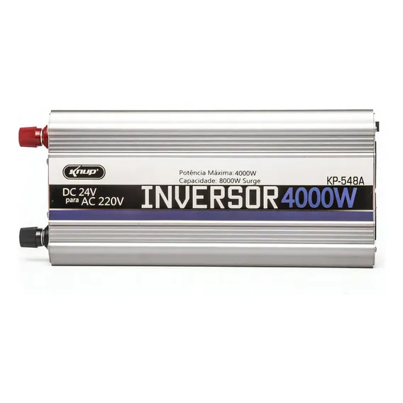Inversor Automotivo Veicular 4000w 50hz24v 220v Knup Kp-548a Foto 1