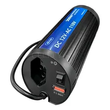 Inversor Automotivo Veícular 60hz 200w 12v/110v Usb 3.0 Foto mini 4