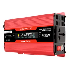 Inversor de energia para carro de 500W, conversor solar Foto  mini 1