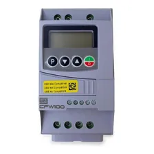 Inversor De Frequencia 1cv Weg Cfw100 4,2a 220v Monofásico Foto mini  3