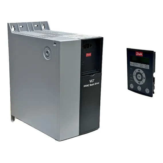 Inversor De Frequência Danfoss 10cv 220v 28a C/ Ihm E Nota Foto 1