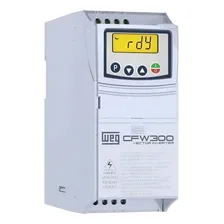 Inversor de frequĂȘncia WEG - CFW300A07P3S2NB20 / 7.3A 2hp 220V monofĂĄsica Foto mini 2