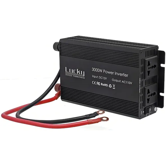 Inversor De Tensão Conversor 3000w 12v P 110v 3.000 Watts Foto 1