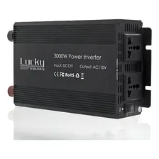 Inversor De Tensão Conversor 3000w 12v P 110v 3.000 Watts Foto mini  2