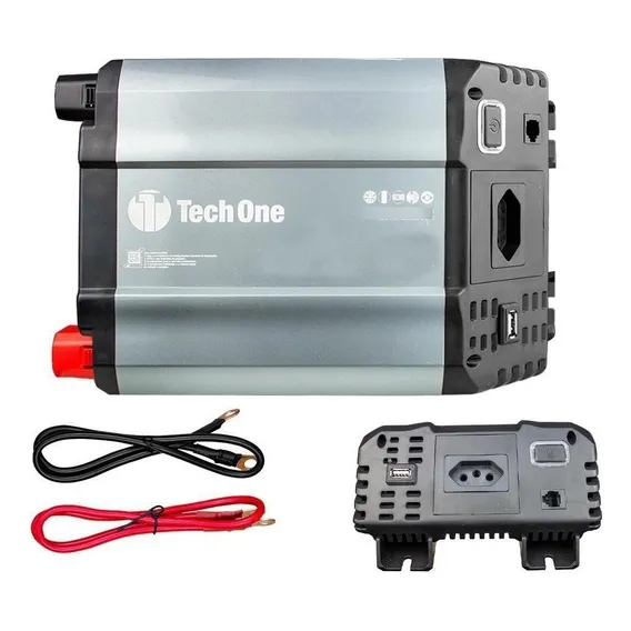 Inversor De Voltagem 1200w 12v - 220v Marca Tech One Foto 1