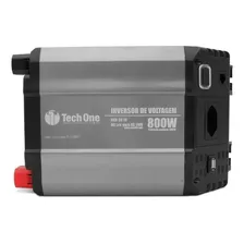 Inversor De Voltagem 24v/110v 800w Tech One Usb Conversor Foto mini 1
