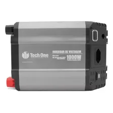 Inversor De Voltagem Tech One 1000w 12v Para 110v Usb Foto mini 2
