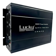 Inversor Lucky Amazonia 4000w 24v 220v 60hz Liga Geladeira Foto mini 3
