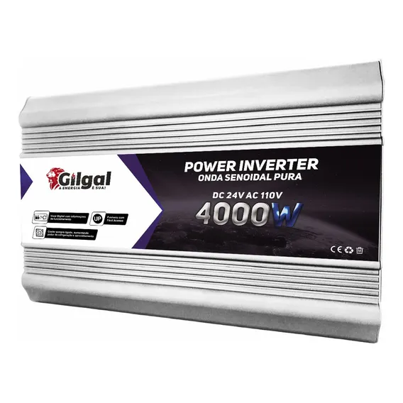 Inversor Senoidal Pura 4000w 24v 110v Pico 8000w Solar Foto 1