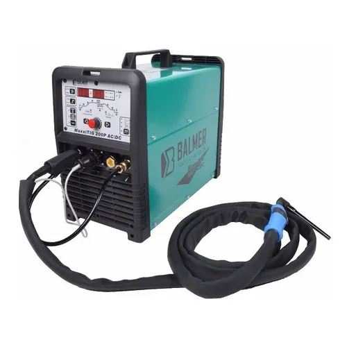 Inversora De Solda 200 Amp Tig Balmer Maxxitig Aluminio Acdc Cor Verde 220V Foto 1