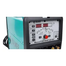 Inversora De Solda 200 Amp Tig Balmer Maxxitig Aluminio Acdc Cor Verde 220V Foto mini  2