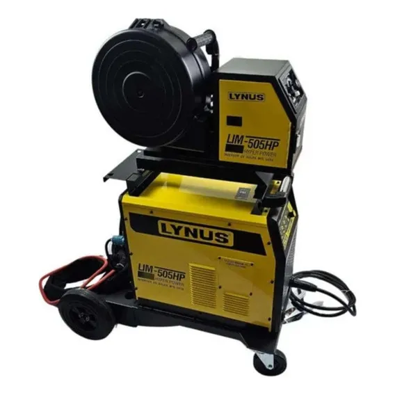 Inversora De Solda Mig Tig Eletrodo Trifásico Lim505hp Lynus Foto 1