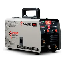 Inversora De Solda Mig Tig Mma + Máscara De Solda Inova Foto  mini 1