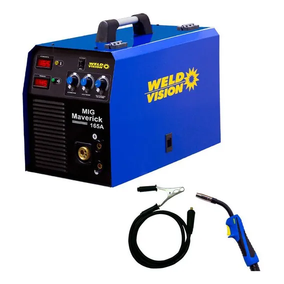 Inversora Solda Mig Multiprocesso Weld Vision Maverick 165 Foto 1