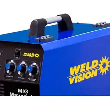 Inversora Solda Mig Multiprocesso Weld Vision Maverick 165 Foto mini 3