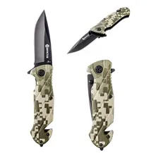 Invictus Squad canivete tático militar camuflado caça tatica Foto mini 4
