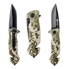 Invictus Squad canivete tático militar camuflado caça tatica Foto mini 3