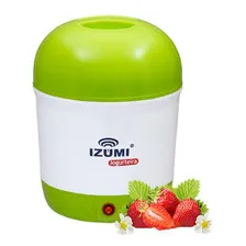 Iogurteira Elétrica Verde + Dessorador Iogurte Grego Izumi Foto mini 1
