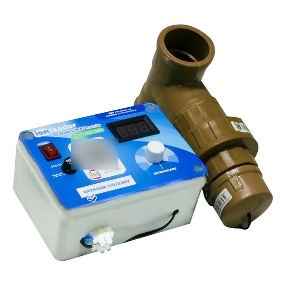 Ionizador Piscina 60.000lts Tratamento Com Ions Agua Pure 110V/220V Foto 1
