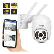 Ip Camera Seguranca Dome Wifi 1080p Prova D' Agua Nortuna Cor Branco Foto mini 1