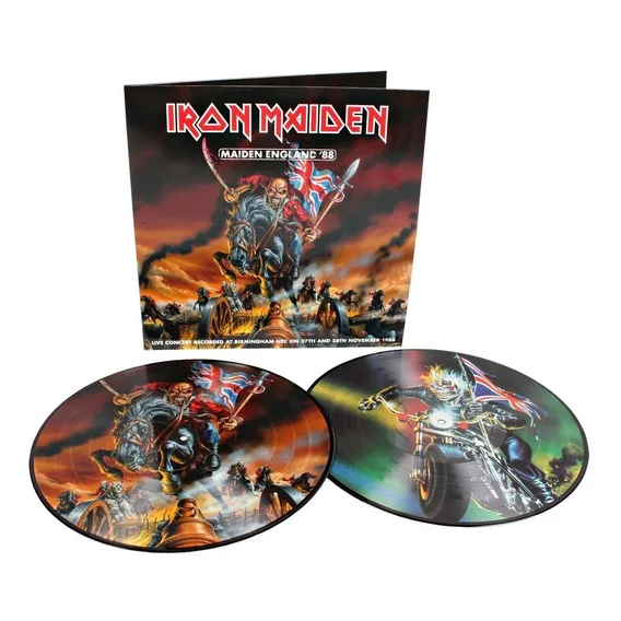 Iron Maiden Maiden England '88 2lp Vinil Picture Disc +bonus Foto 1