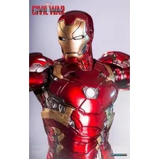 Iron Man Mark Xlvi Civil War Art Scale 1/10 Iron Studios Foto mini  2