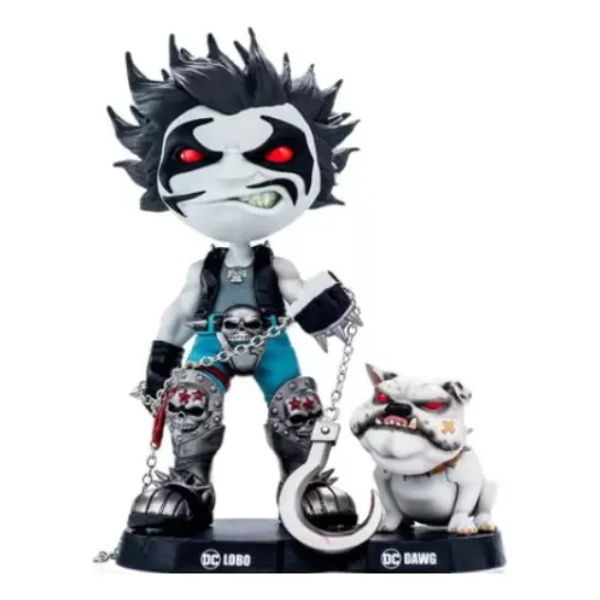 Iron Studios Dc Comics Estátua Lobo And Dawg - Minico - Foto 1