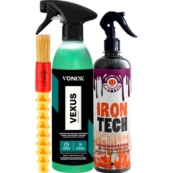 Irontech Descontaminante Ferroso Vexus Limpa Rodas Easytech Foto 1