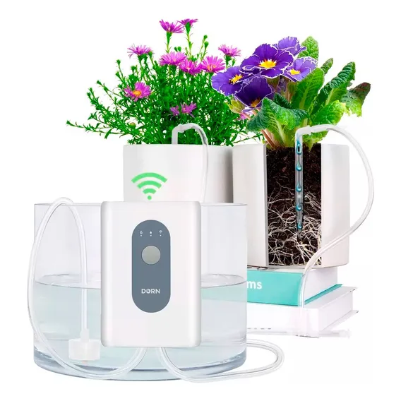 Irrigador Automático Por Gotejamento Wifi Hortas Jardins Foto 1