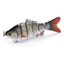 Isca Artificial Articulada Tucunare Robalo Traira Dourado Foto mini 1