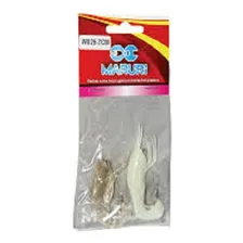 Isca Artificial Camarão Maruri 7 Cm 4 Unidades 2 Cartelas Foto mini  2